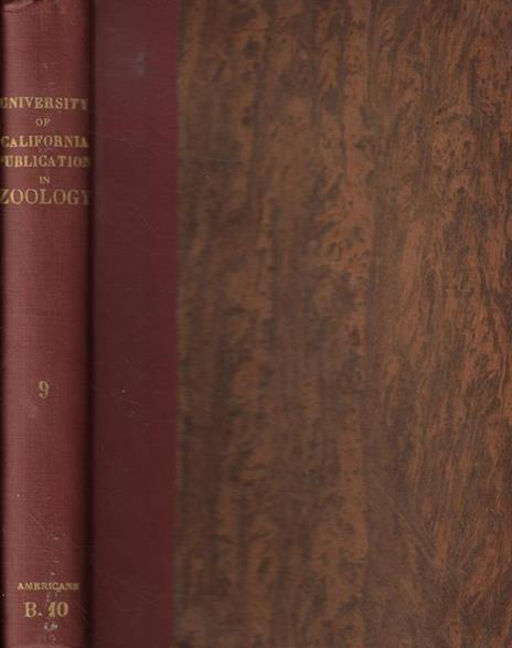 University of California Publications in Zoology Vol. IX 1911-1913 - 2