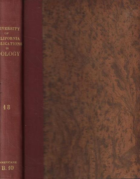 University of California Publications in Zoology Vol. XVIII 1917-1919 - 2