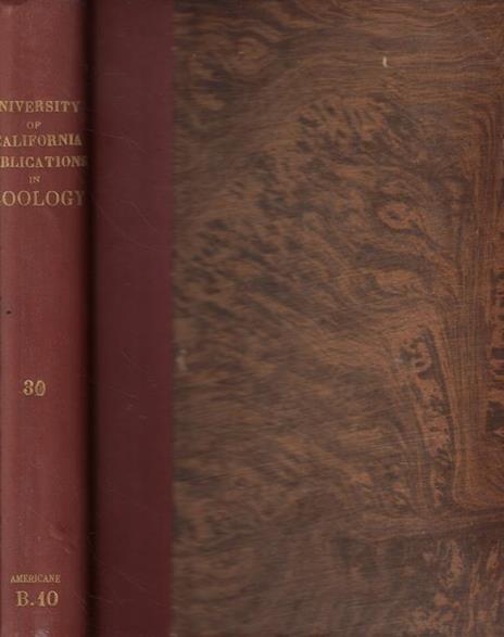 University of California Publications in Zoology Vol. XXX 1926-1929 - 2