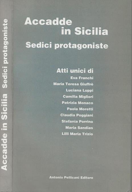 Accade in Sicilia - copertina