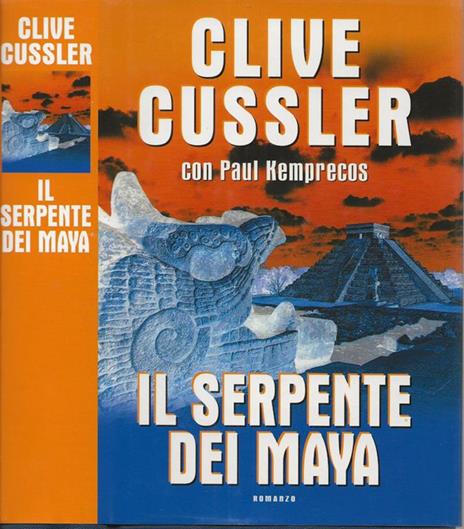 Il serpente dei Maya - Clive Cussler - copertina