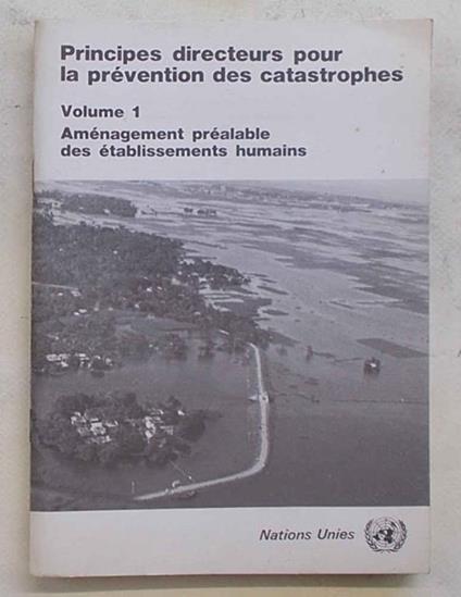 Principes directeurs pour la pr‚vention des catastrophes - copertina