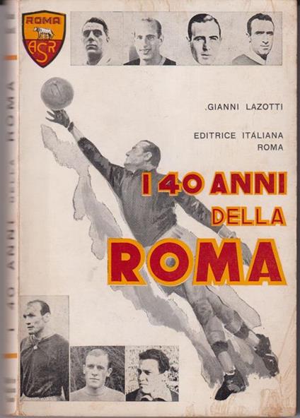 I 40 anni della Roma - copertina