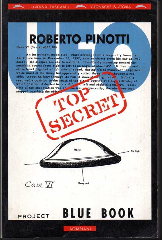Ufo Top secret - Roberto Pinotti - copertina