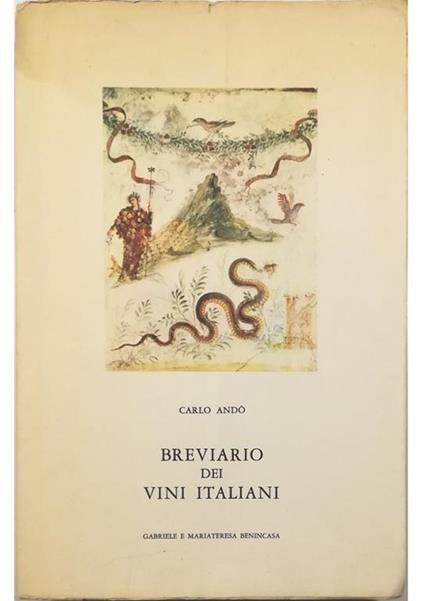 Breviario dei vini italiani - copertina