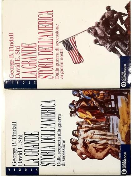 La grande storia dell'America - completo in 2 voll - copertina