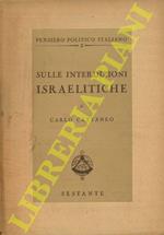 Sulle interdizioni israelitiche. A cura di G. A. Belloni