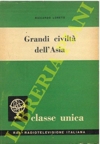 Grandi civiltà dell' Asia - Riccardo Allorto - copertina