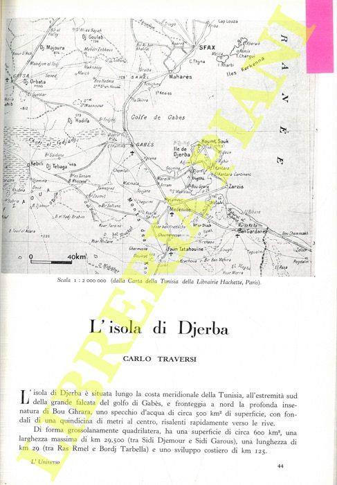 L' isola di Djerba - Carlo Traverso - copertina