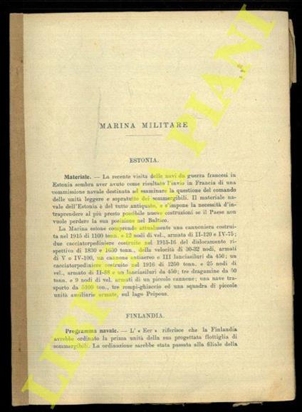 Marina militare. Estonia. Finlandia. Francia. Germania. Giappone. Grecia. Inghilterra. Italia. Olanda. Perù. Spagna. Stati Uniti - copertina