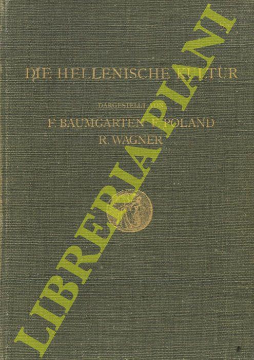 Die Hellenische Kultur - Fritz Baumgart - copertina