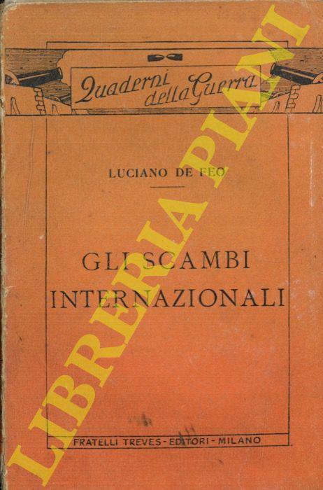 Gli scambi internazionali - Luciano De Feo - copertina