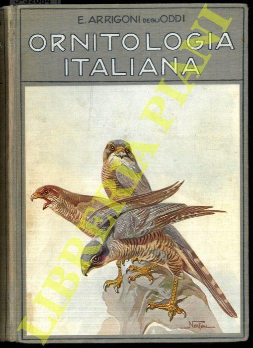 Ornitologia Italiana - Ettore Arrigoni Degli Oddi - copertina