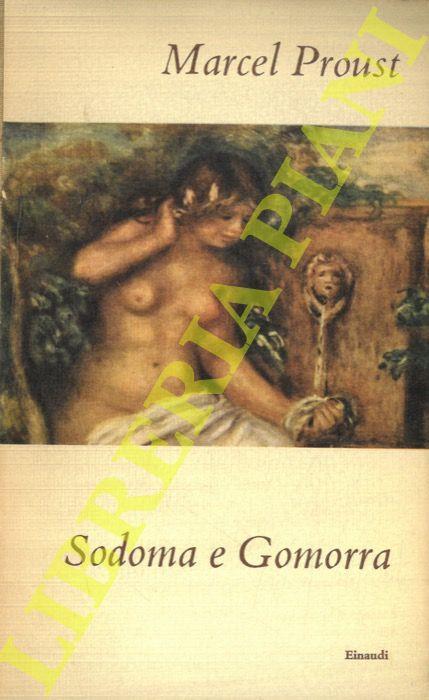Sodoma e Gomorra - Marcel Proust - copertina