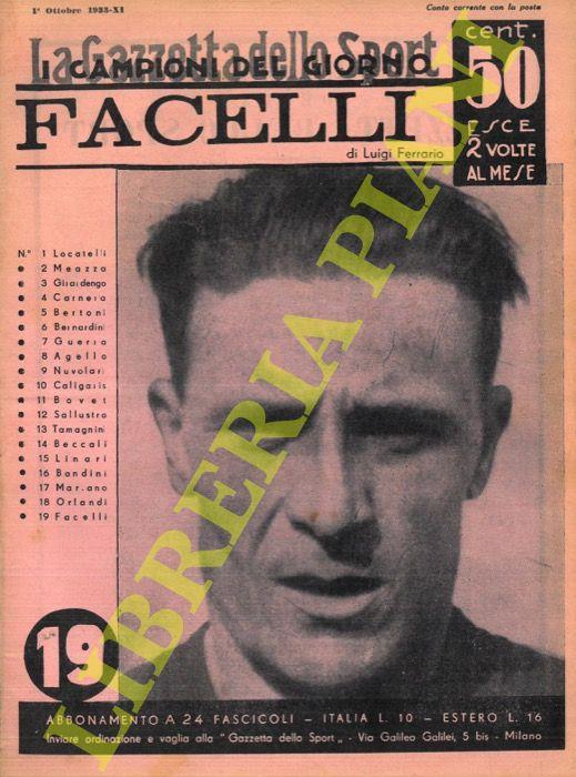 Facelli - Luigi Ferrario - copertina