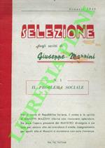 Il problema sociale. Selezione dagli scritti. (Pensieri scelti ed ordinati da Enrico Golfieri)