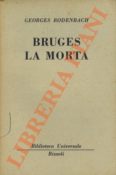 Bruges la morta - Georges Rodenbach - copertina