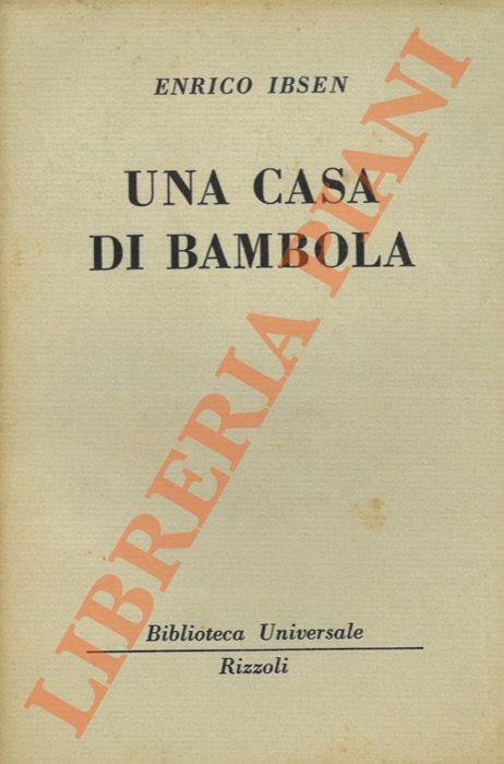 Una casa di bambola - Henrik Ibsen - copertina