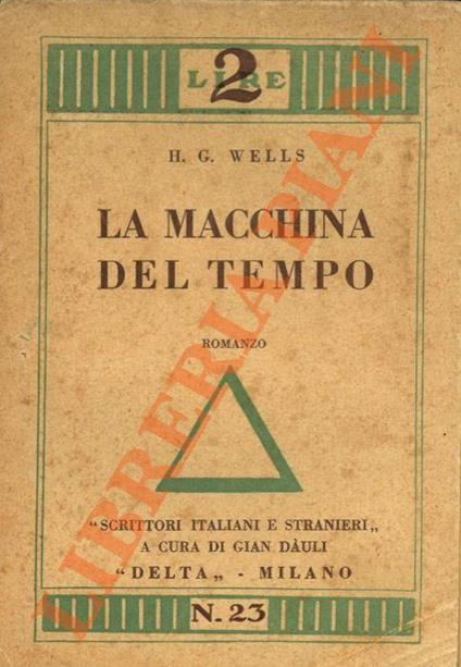 La macchina del tempo - copertina