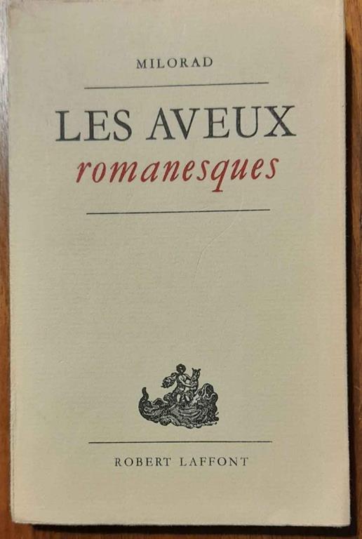 Les aveux romanesques - copertina