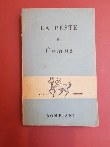 La peste. Traduzione di Beniamino Dal Fabbro - Albert Camus - copertina