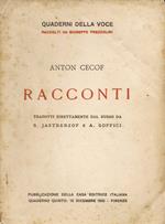 Racconti. Tradotti direttamente dal russo da S. Jastrebzof e A. Soffici