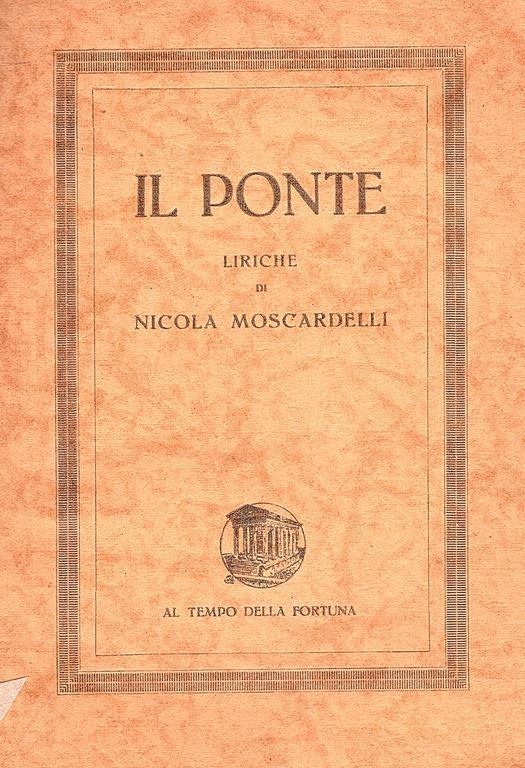 Il Ponte - Nicola Moscardelli - copertina