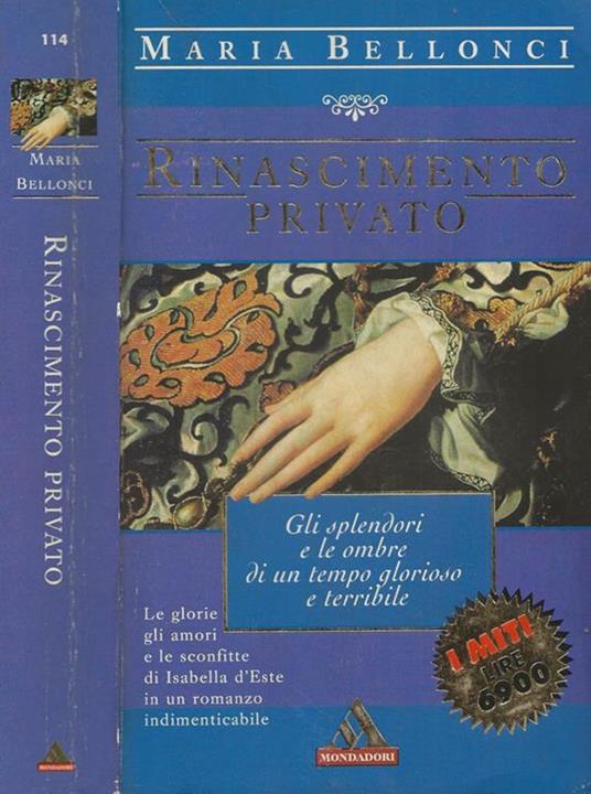 Rinascimento privato - Maria Bellonci - copertina