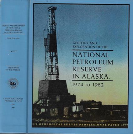 Geology and exploration of the National Petroleum reserve in Alaska, 1974 to 1982 - copertina