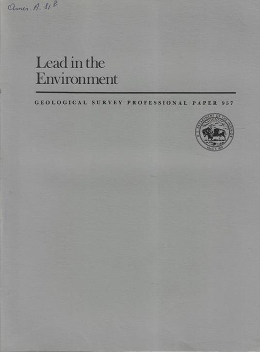 Lead in the environment - copertina