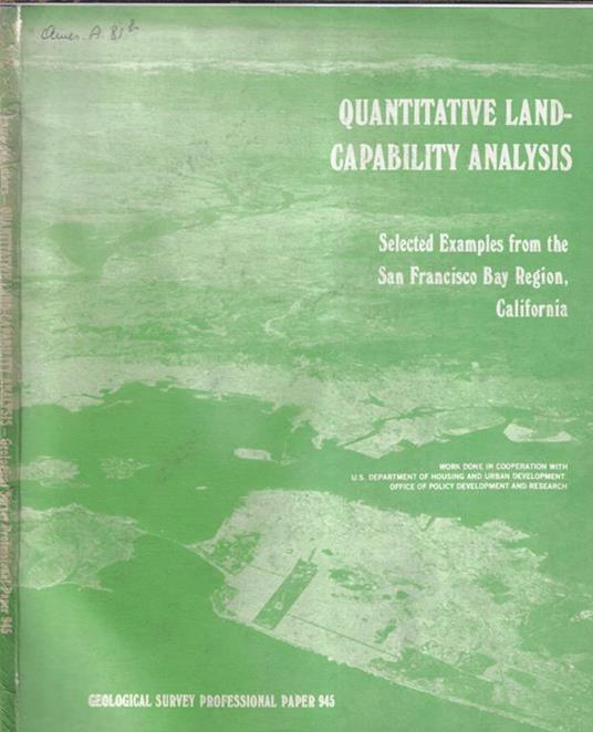 Quantitative land-capability analysis - copertina