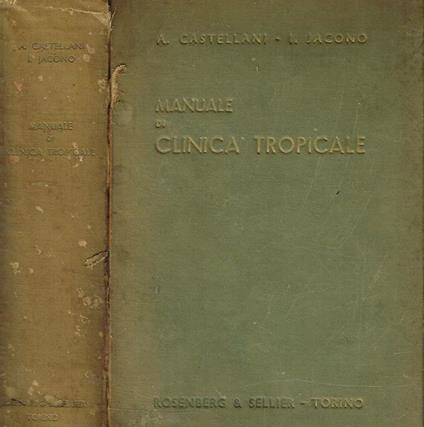 Manuale di clinica tropicale - copertina