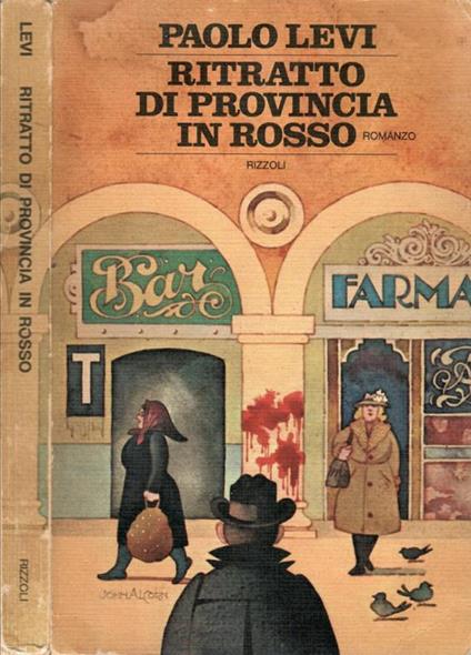 Ritratto di provincia in rosso - Paolo Levi - copertina