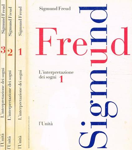 L' Interpretazione dei sogni 3voll - Sigmund Freud - copertina