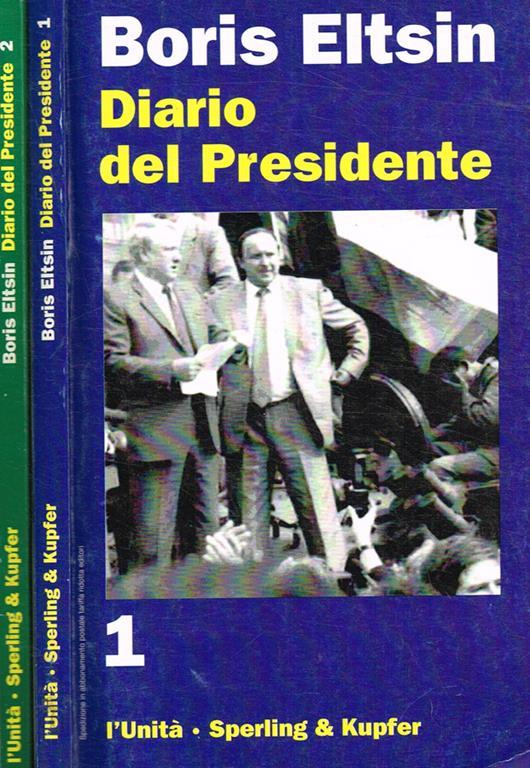 Diario del presidente. Vol.1, 2 - Boris Eltsin - copertina
