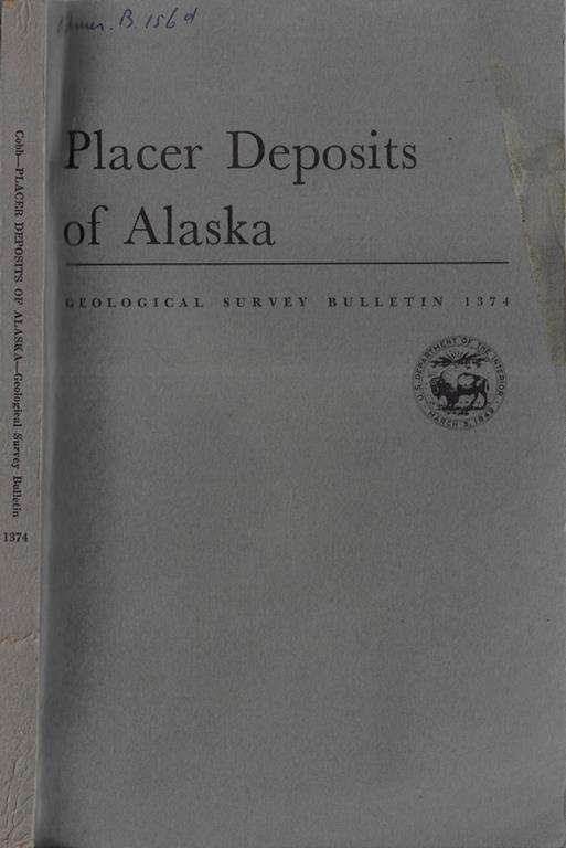 Placer deposits of Alaska - copertina