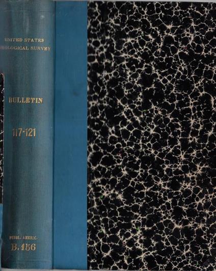 Bulletin of the United States Geological Survey N. 117, 118, 119, 120, 121 - copertina