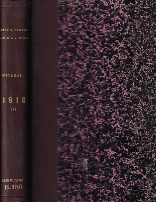 Mineral Resources of the United States 1918 Part II- Nonmetals - copertina
