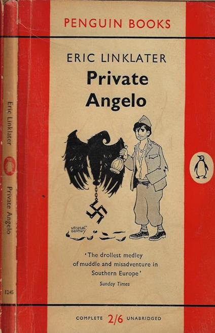 Private Angelo - Eric Linklater - copertina