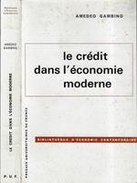 Le credit dans l'economie moderne