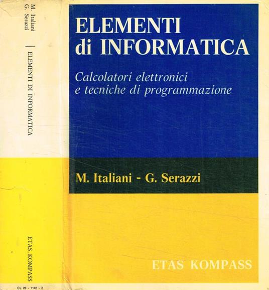 Elementi di informatica - copertina