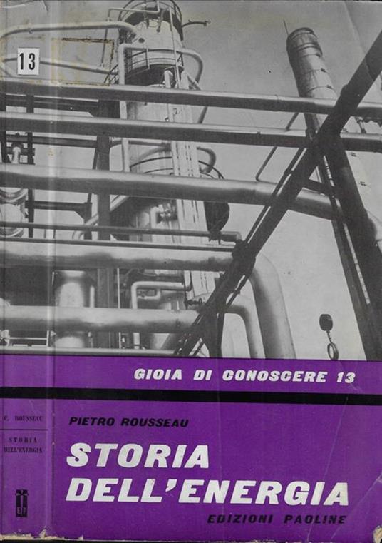 Storia dell'energia - copertina