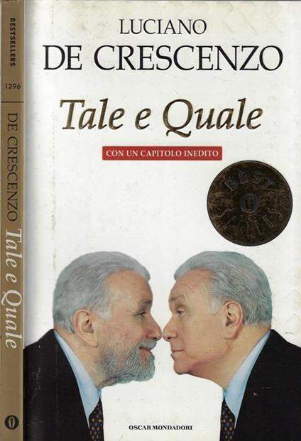 Tale e quale - Luciano De Crescenzo - copertina