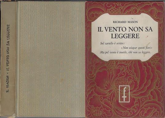 Il vento non sa leggere - Richard Mason - copertina