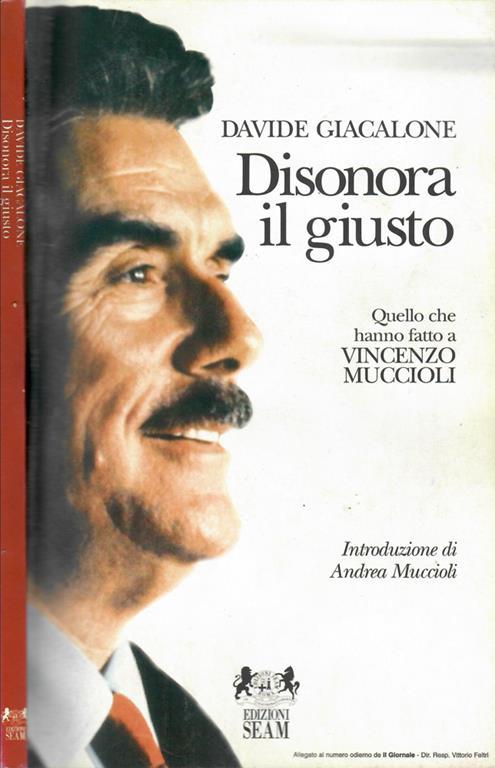 Disonora il giusto - Davide Giacalone - copertina