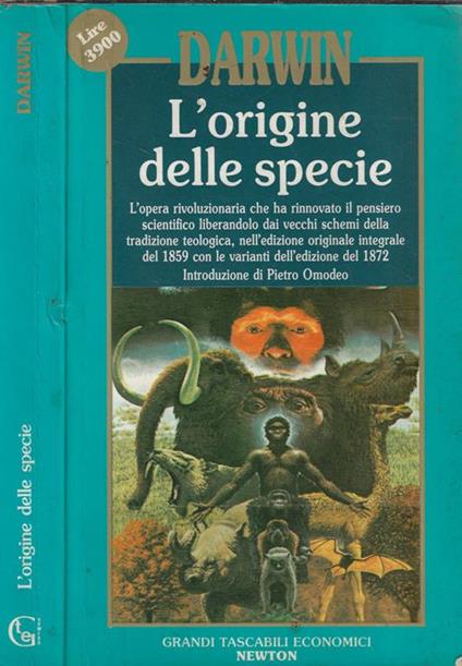 L' origine delle specie - Charles Darwin - copertina