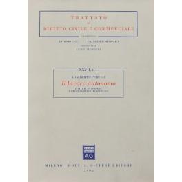 Il lavoro autonomo. Contratto d'opera e professioni intellettuali - Adalberto Perulli - copertina