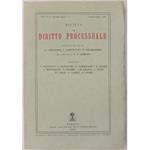 Rivista di Diritto Processuale. Annata 1991. Diretta da: Francesco Carnelutti, Giuseppe Chiovenda, Piero Calamandrei, Enrico Tullio Liebman. Anno XLVI (Seconda Serie)