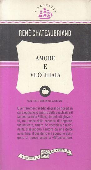 Amore e Vecchiaia - François-René de Chateaubriand - copertina