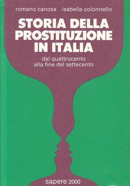Storia Della Prostituzione in Italia - copertina